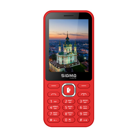 Мобільний телефон Sigma X-style 31 Power Type-C Red (4827798855058)