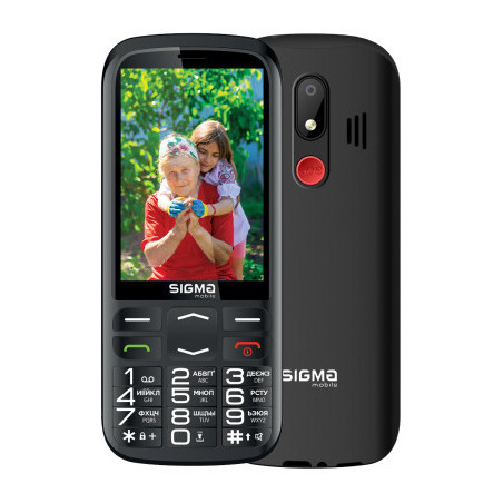 Мобільний телефон Sigma Comfort 50 Optima Type-C Black (4827798122310)