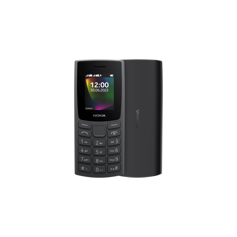Мобільний телефон Nokia 106 DS 2023 Charcoal (1GF019BPA2C01)