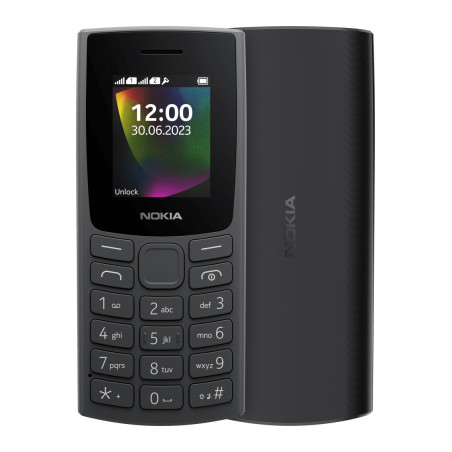 Мобільний телефон Nokia 106 DS 2023 Charcoal (1GF019BPA2C01)