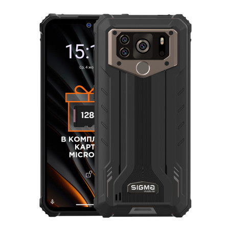 Мобільний телефон Sigma X-treme PQ55 Black (4827798337912)