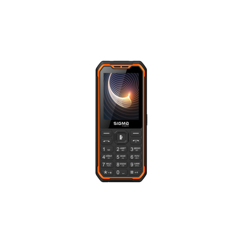 Мобільний телефон Sigma X-style 310 Force Type-C Black Orange (4827798855126)