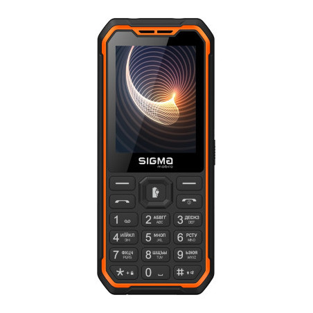 Мобільний телефон Sigma X-style 310 Force Type-C Black Orange (4827798855126)
