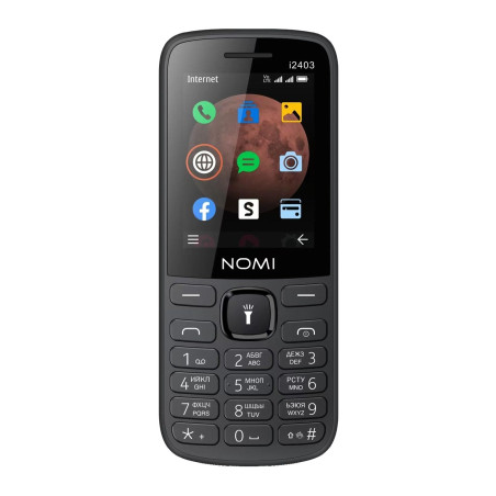 Мобільний телефон Nomi i2403 Black