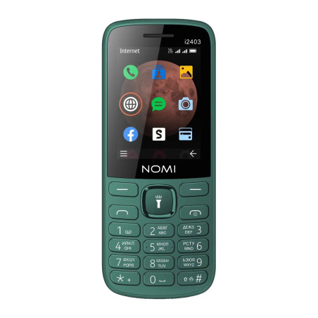 Мобільний телефон Nomi i2403 Dark Green