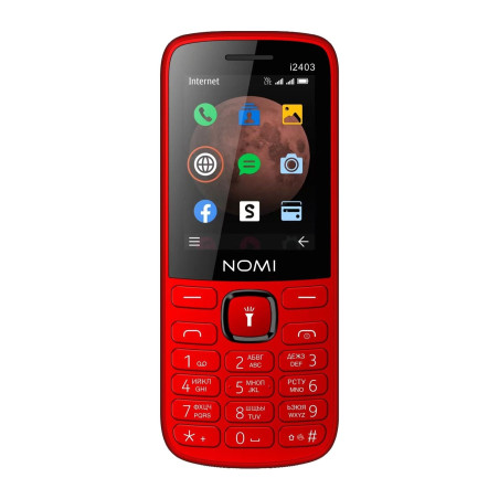 Мобільний телефон Nomi i2403 Red