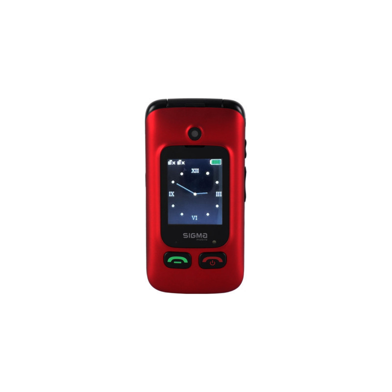 Мобільний телефон Sigma Comfort 50 Shell Duo Type-C Red Black (4827798212516)