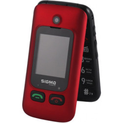 Мобільний телефон Sigma Comfort 50 Shell Duo Type-C Red Black (4827798212516)
