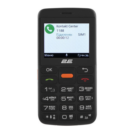 Мобільний телефон 2E T180 MAX Black (688130251051)