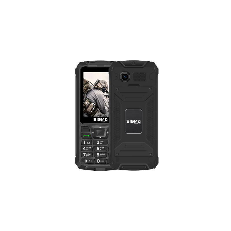 Мобільний телефон Sigma X-treme PR68 Type-C Black (4827798122419)