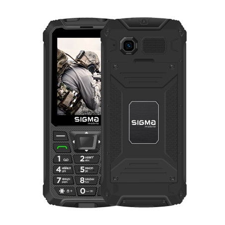 Мобільний телефон Sigma X-treme PR68 Type-C Black (4827798122419)