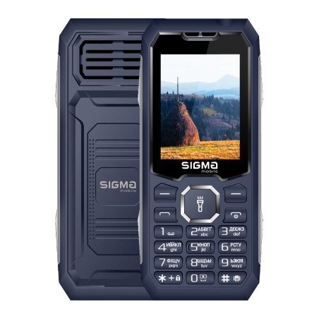 Мобільний телефон Sigma X-style 341 BRO Type-C Blue (4827798368428)