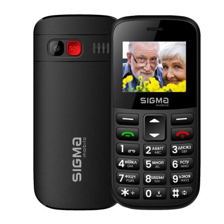 Мобільний телефон Sigma Comfort 50 EASY TYPE-C Black (4827798585214)