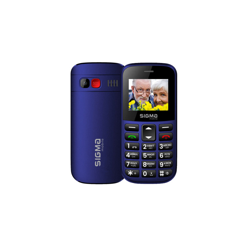Мобільний телефон Sigma Comfort 50 EASY TYPE-C Blue (4827798585238)