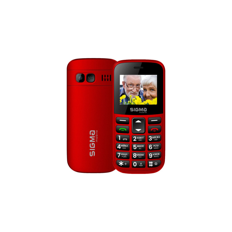 Мобільний телефон Sigma Comfort 50 EASY TYPE-C Red (4827798585221)