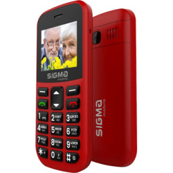 Мобільний телефон Sigma Comfort 50 EASY TYPE-C Red (4827798585221)