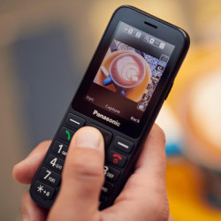 Мобільний телефон Panasonic KX-TU250 Black (KX-TU250EXB)