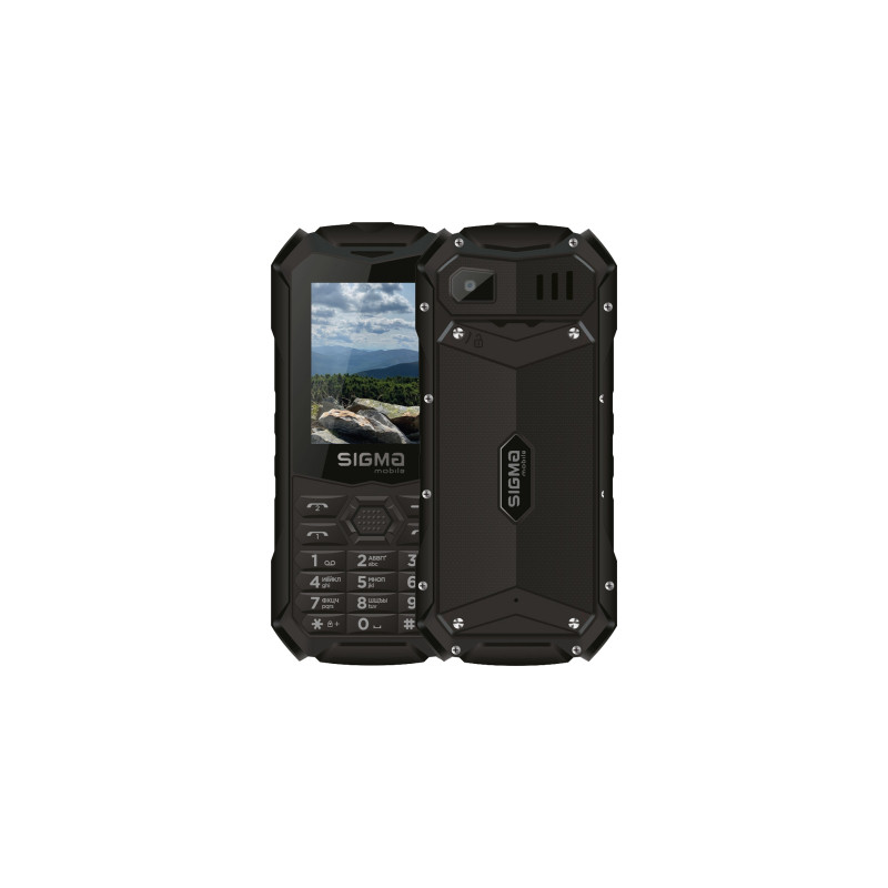 Мобільний телефон Sigma X-treme PV68 Black (4827798738214)