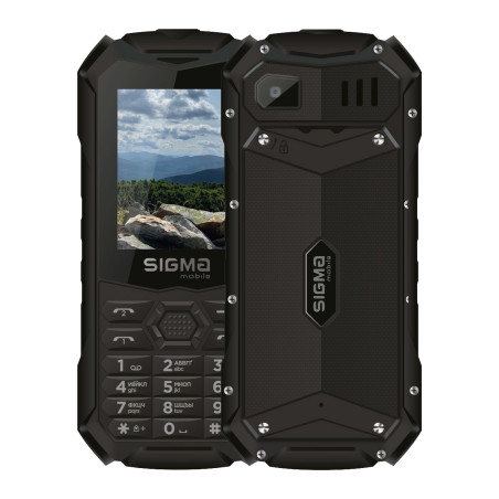 Мобільний телефон Sigma X-treme PV68 Black (4827798738214)