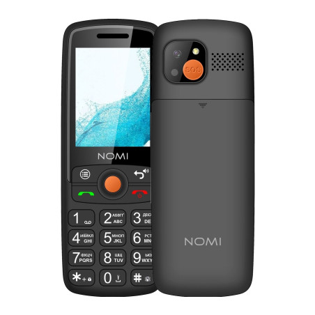 Мобільний телефон Nomi i2440 Black