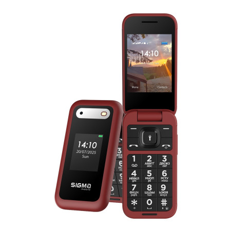 Мобільний телефон Sigma X-style 281 CLIK Red (4827798151426)