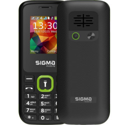 Мобільний телефон Sigma X-style 171 MINI Black-Green (4827798813720)