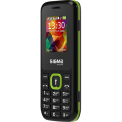 Мобільний телефон Sigma X-style 171 MINI Black-Green (4827798813720)