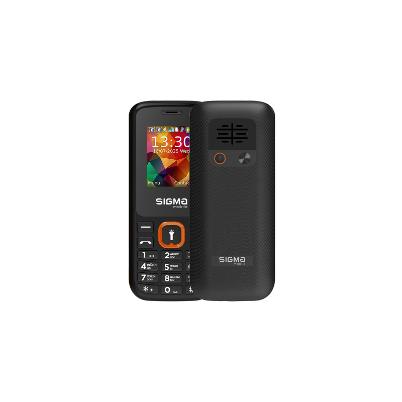 Мобільний телефон Sigma X-style 171 MINI Black-Orange (4827798813737)
