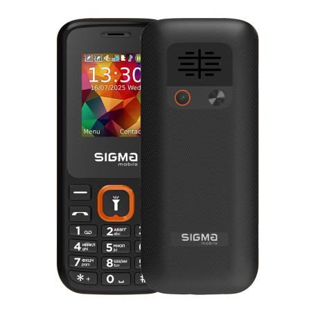 Мобільний телефон Sigma X-style 171 MINI Black-Orange (4827798813737)
