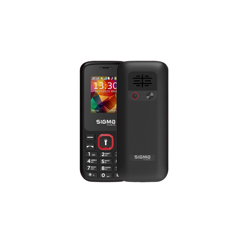 Мобільний телефон Sigma X-style 171 MINI Black-Red (4827798813744)