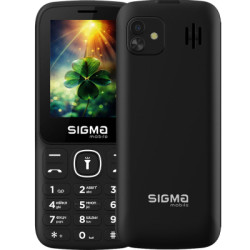 Мобільний телефон Sigma X-style 242 LUCKY Black (4827798792919)