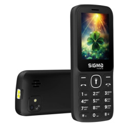 Мобільний телефон Sigma X-style 242 LUCKY Black (4827798792919)