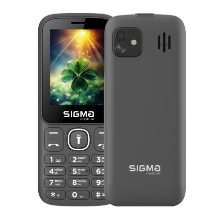 Мобільний телефон Sigma X-style 242 LUCKY Grey (4827798792926)