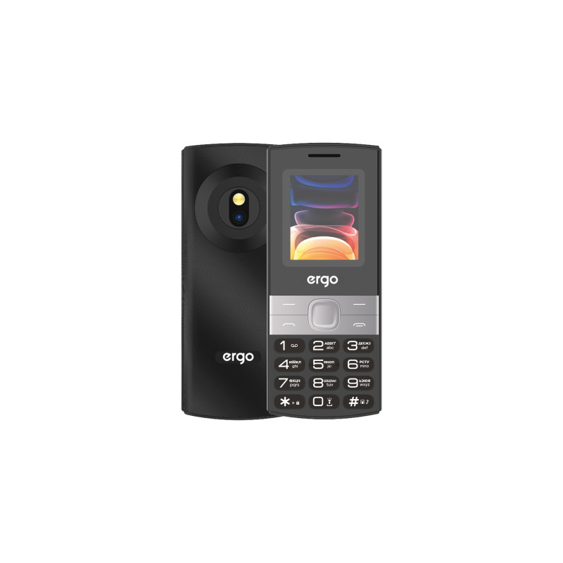 Мобільний телефон Ergo B185 Black