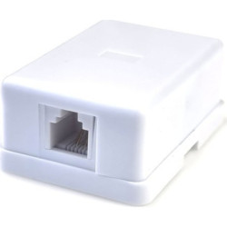 Телефонна розетка Eserver 1xRJ12 (WT-6009)