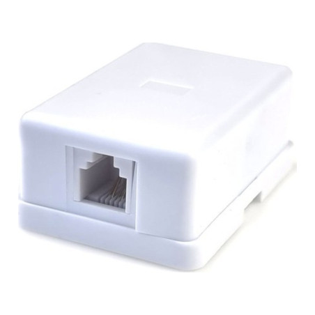 Телефонна розетка Eserver 1xRJ12 (WT-6009)
