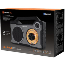 Портативний радіоприймач REAL-EL X-703 (EL121800002)