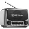 Портативний радіоприймач REAL-EL X-525 Grey (EL121800004)