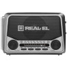 Портативний радіоприймач REAL-EL X-525 Grey (EL121800004)