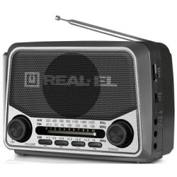 Портативний радіоприймач REAL-EL X-525 Grey (EL121800004)