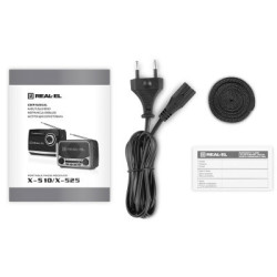 Портативний радіоприймач REAL-EL X-525 Grey (EL121800004)