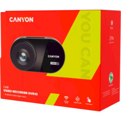 Відеореєстратор Canyon DVR10 FullHD 1080p Wi-Fi Black (CND-DVR10)
