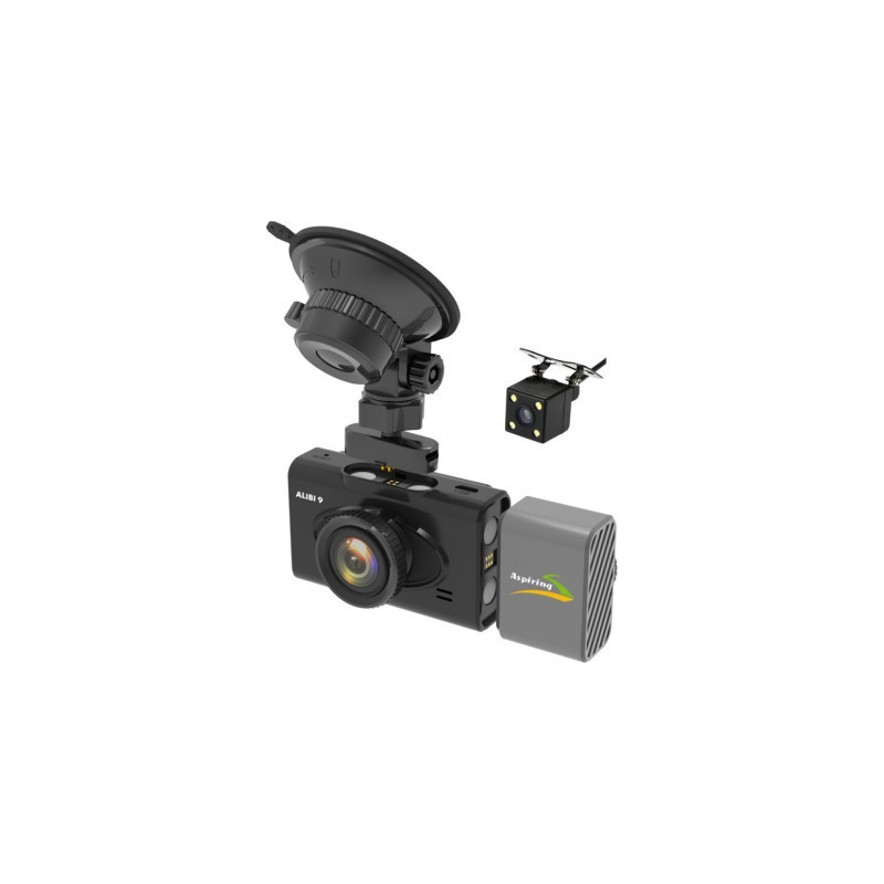 Відеореєстратор Aspiring Alibi 9 GPS, 3 Cameras, Speedcam (Aspiring Alibi 9 GPS, 3 Cameras, Speedcam)