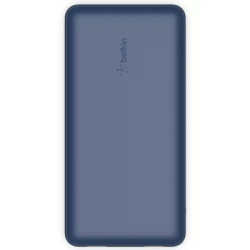 Батарея універсальна Belkin 20000mAh, USB-C, USB-C, 2*USB-A, 3A, Blue (BPB012BTBL)