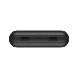 Батарея універсальна Belkin 20000mAh, USB-C, 2*USB-A, 3A, 6" USB-A to USB-C cable, Black (BPB012BTBK)