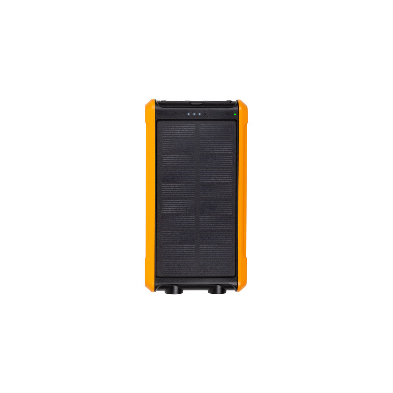 Батарея універсальна PowerPlant 10000mAh, USB-A*2, + Solar 5.5V-0,2A (PB930494)