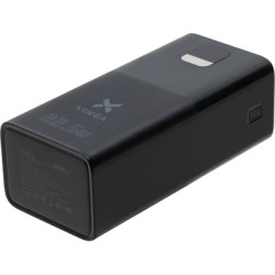 Батарея універсальна Vinga 40000 mAh 22.5W Display Black (VPBB4022)