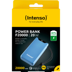 Батарея універсальна Intenso F20000 20000mAh PD/18W, QC3.0, blue (7332055)