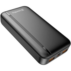 Батарея універсальна ColorWay 20 000 mAh Portable Charger (USB/QC3.0 + USB-C/PD/22.5W) Black (CW-PB200LPB4BK-PD)