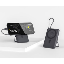 Батарея універсальна Vinga 10000 mAh 22.5W/15W/2.5W Wireless (VPBB1022WL)